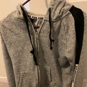 Pink brand Zip up hoodie